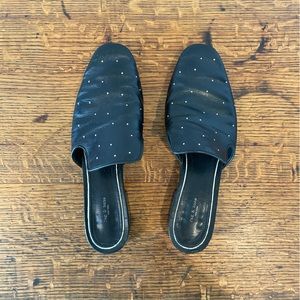 rag & bone Leather Studded Mule